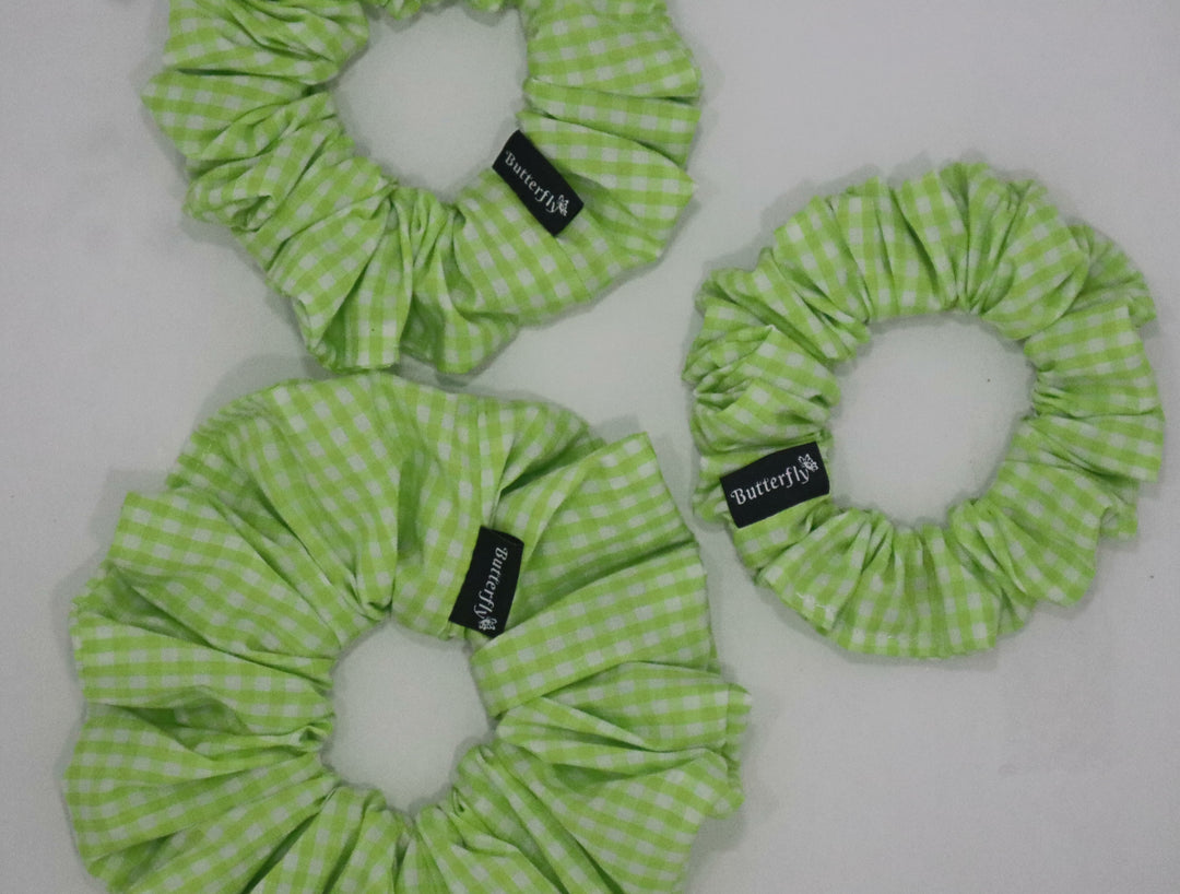 Cotton Gingham Green