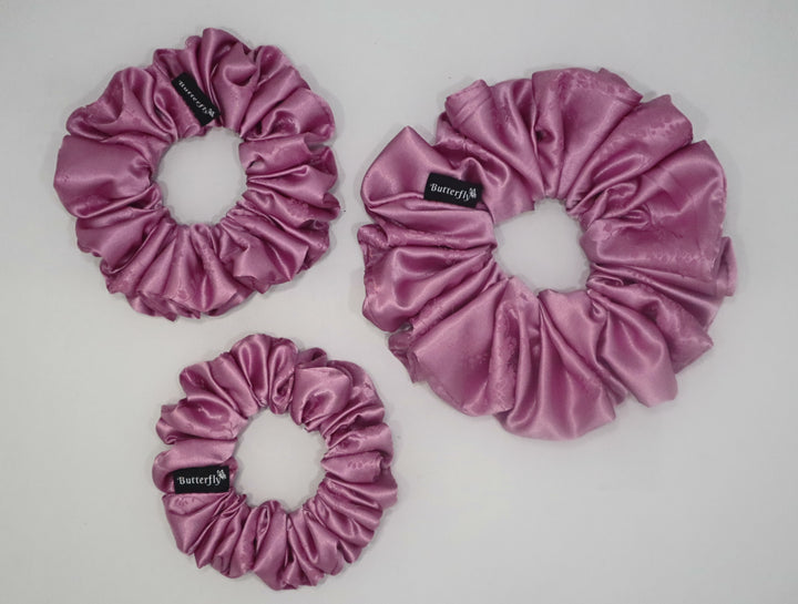 Satin Mauve Floral