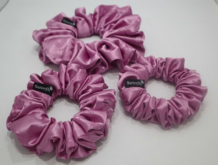 Satin Mauve Floral