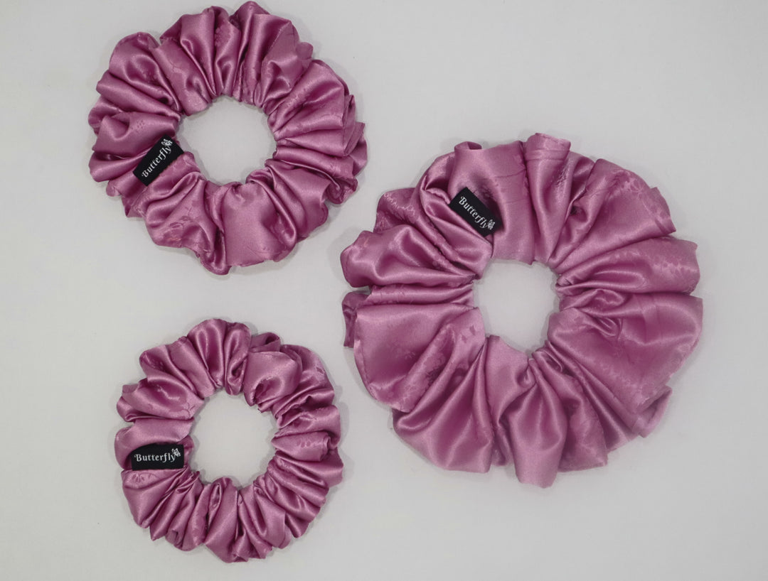 Satin Mauve Floral