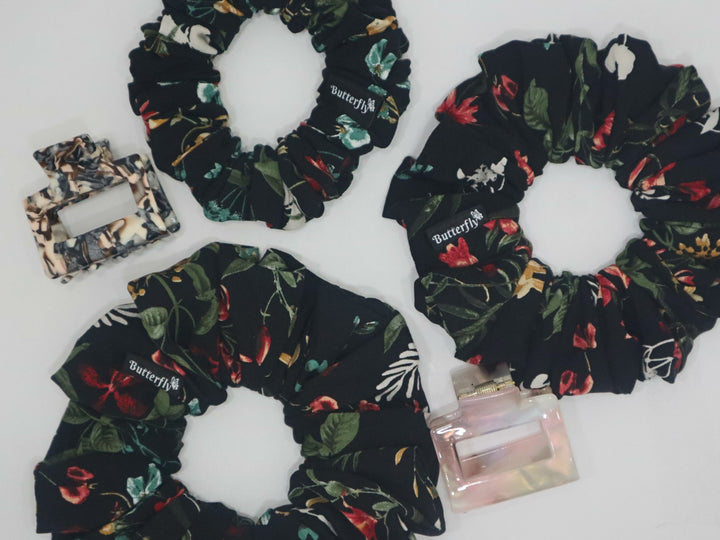 Floral Black/Multi Rayon