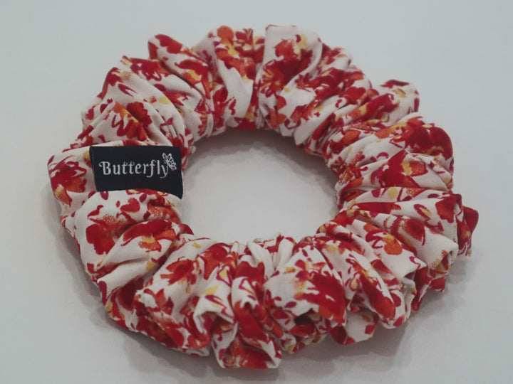 Floral Red/White Rayon