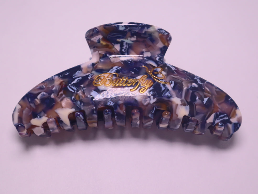 Jambo Blue Floral Hair Claws