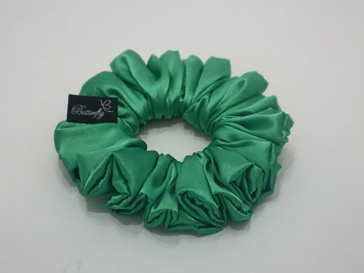 Stretch Satin Green