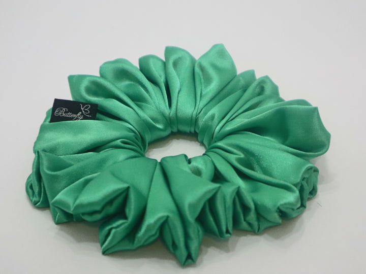 Stretch Satin Green