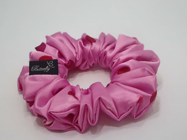 Satin Heart Pink