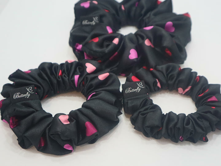 Satin Black Hearts