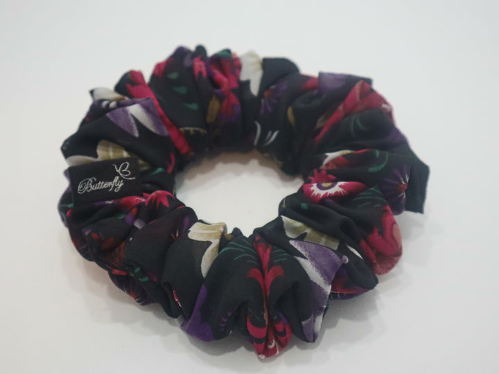 Chiffon Chanda-Orchid/Black